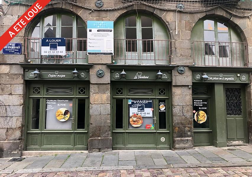 Annonces restaurant à vendre à Rennes - A Louer - Local commercial - Hypercentre de Rennes